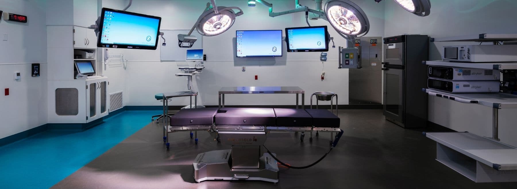 A surgical suite in Sanderson Tower at Children's of Mississippi